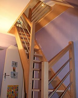 Réalisation De Souza Combles - escalier