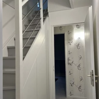 Réalisation De Souza Combles - Pose d'escalier