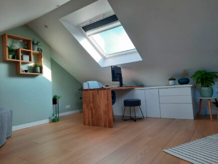 Réalisation De Souza Combles - Chambre et Bureau